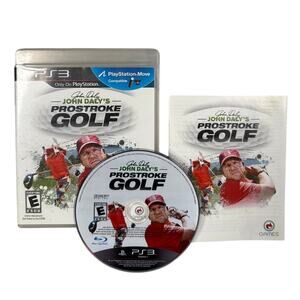John Daly’s Prostroke Golf (PlayStation 3) CIB